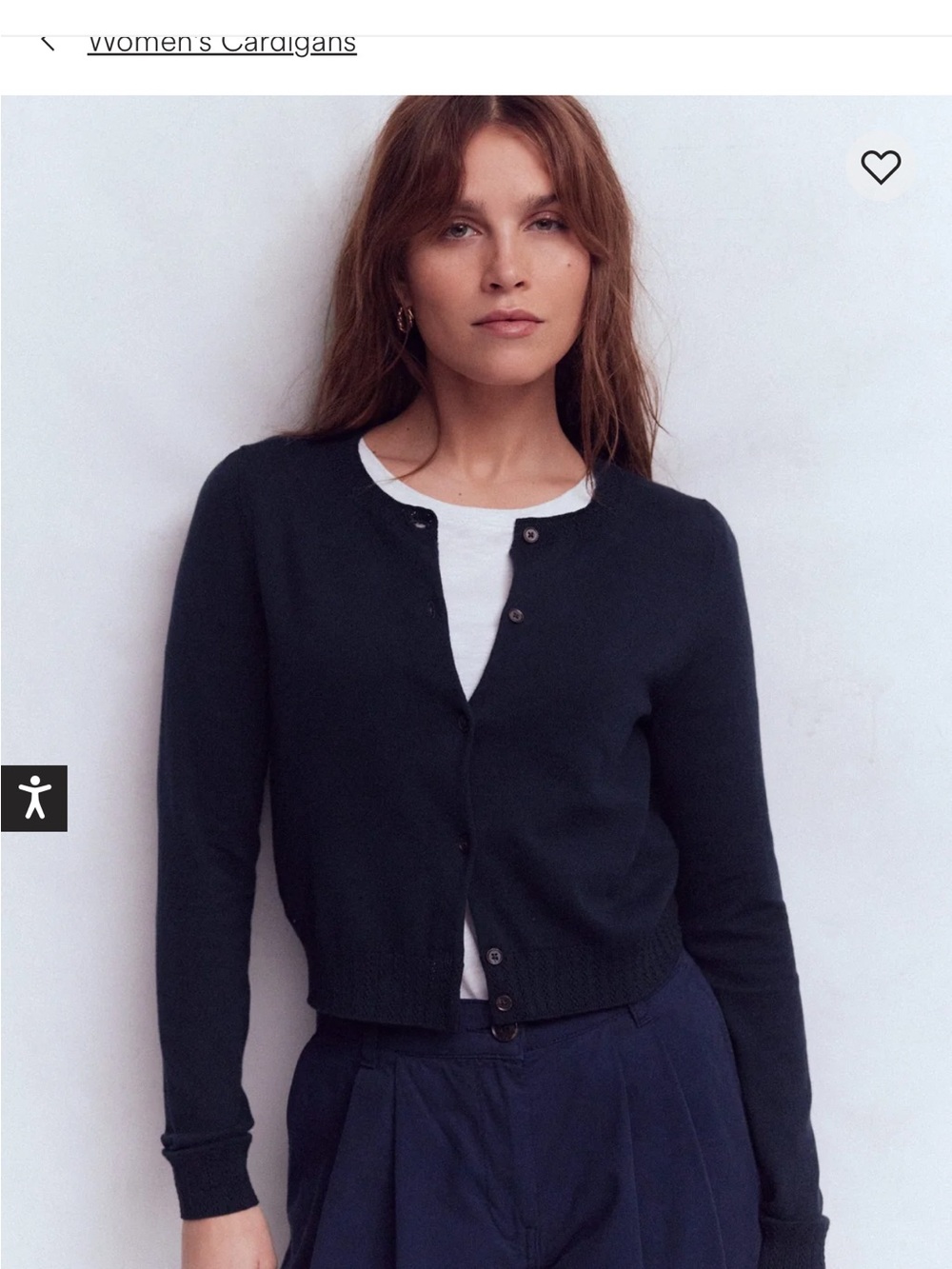 Boden Emilia Cardigan in navy - medium